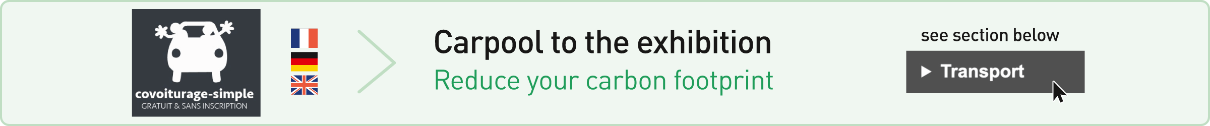 Bandeau Car pooling FR